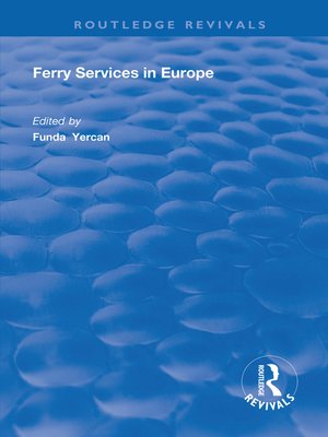 cover image of Ferry Services in Europe